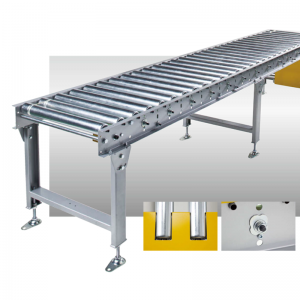 皮带驱动滚筒输送机